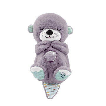 Peluche Interativo com Luz e Música - Lontra Cinzento - OnLike